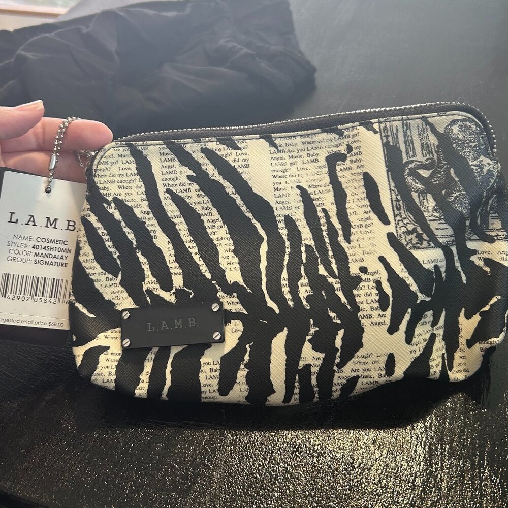 L.A.M.B. Mandalay Cosmetic Bag (New with Tags)